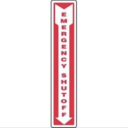 Accuform SAFETY SIGN EMERGENCY SHUTOFF 24 X MFXG927VP MFXG927VP